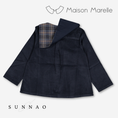 갤러리 뷰어로 이미지로드, 【オーダー会/送料無料】<Maison marelle> Blouse MONGE - velvet blue
