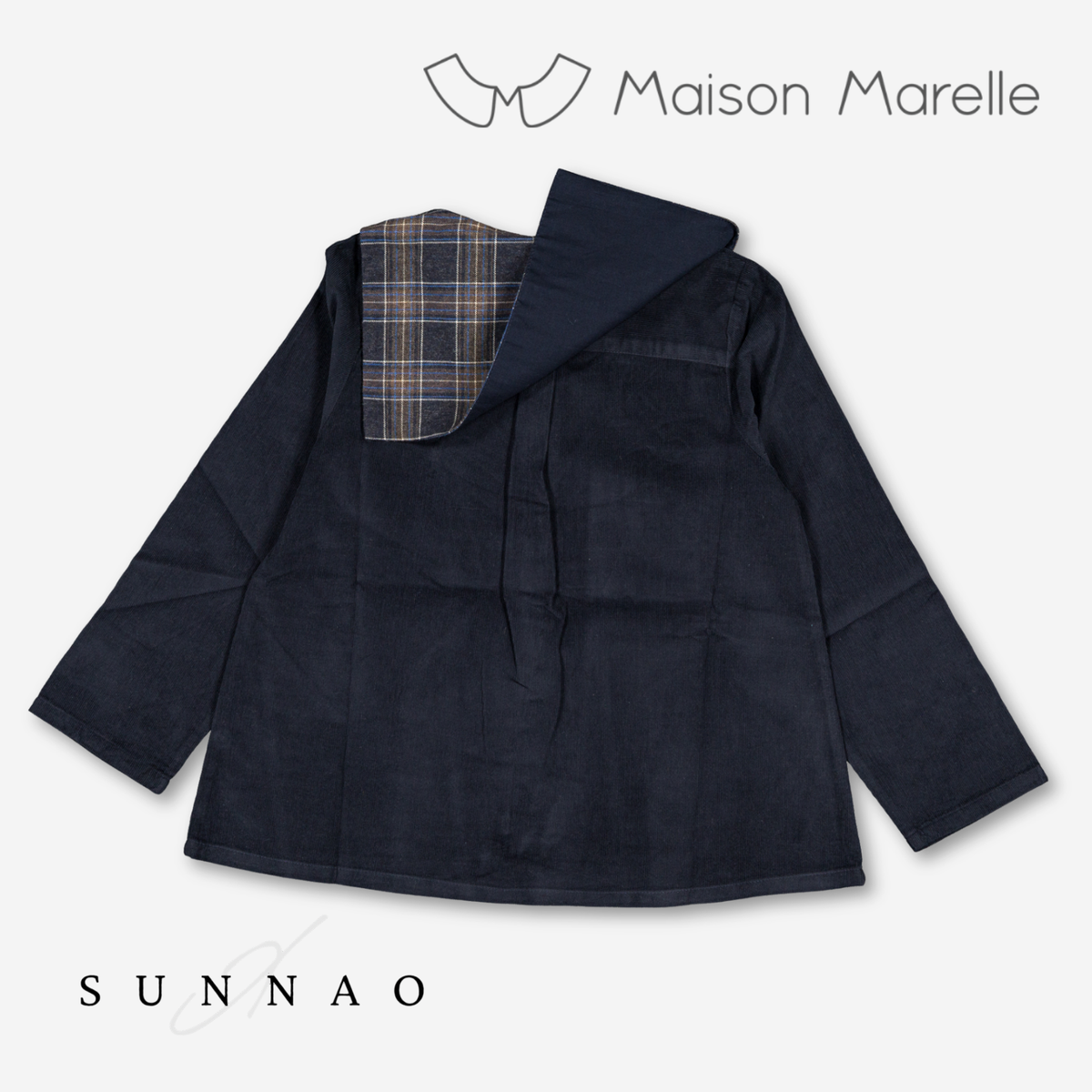 【オーダー会/送料無料】<Maison marelle> Blouse MONGE - velvet blue