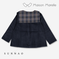 갤러리 뷰어로 이미지로드, 【オーダー会/送料無料】<Maison marelle> Blouse MONGE - velvet blue
