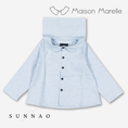 Load image into Gallery viewer, 【オーダー会/送料無料】<Maison marelle> Shirt MONCEAU - heathered blue

