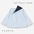 Load image into Gallery viewer, 【オーダー会/送料無料】<Maison marelle> Shirt MONCEAU - heathered blue
