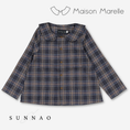 갤러리 뷰어로 이미지로드, 【オーダー会/送料無料】<Maison marelle> Shirt MONCEAU - blue tartan
