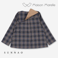 갤러리 뷰어로 이미지로드, 【オーダー会/送料無料】<Maison marelle> Shirt MONCEAU - blue tartan
