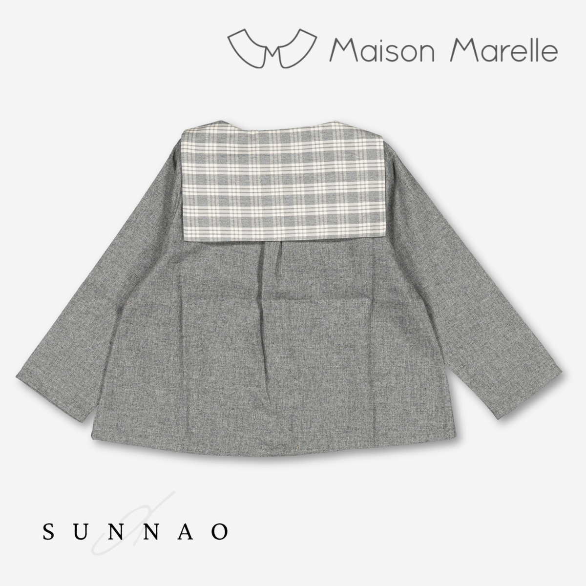 【オーダー会/送料無料】<Maison marelle> Blouse MONGE - flannel grey
