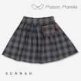 将图像加载到画廊查看器中, 【オーダー会/送料無料】<Maison marelle> Skirt TOURNON - blue tartan
