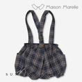 Gallery viewerに画像を読み込む, 【オーダー会/送料無料】<Maison marelle> Bloomer straps TERNES - blue tartan
