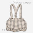 Gallery viewerに画像を読み込む, 【オーダー会/送料無料】<Maison marelle> Bloomer straps TERNES - beige tartan

