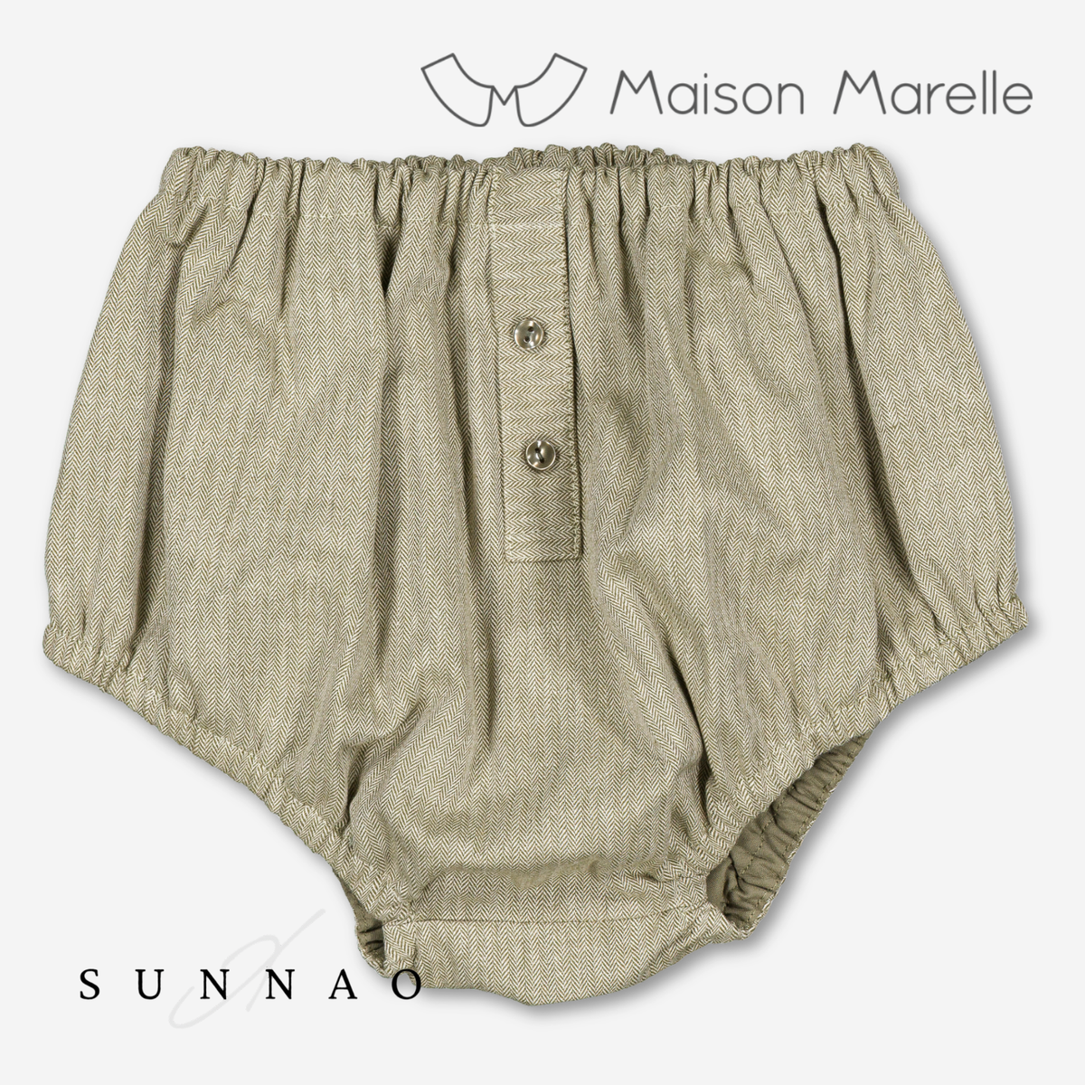 【オーダー会/送料無料】<Maison marelle> Bloomer CHAILLOT - olive