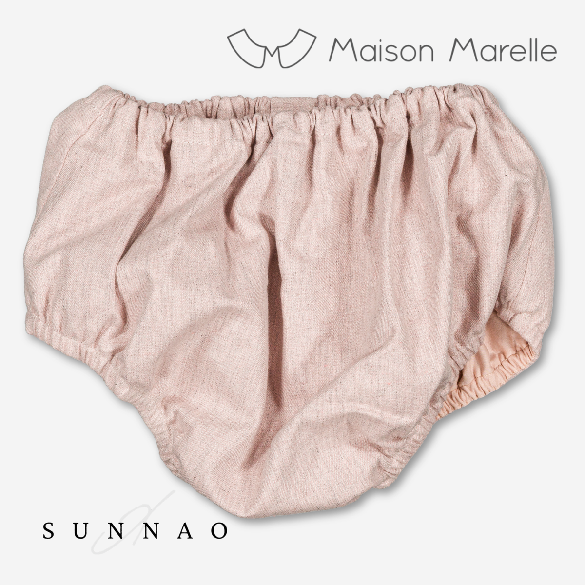 【オーダー会/送料無料】<Maison marelle> Bloomer CHAILLOT - dusty pink