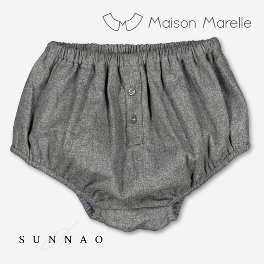 【オーダー会/送料無料】<Maison marelle> Bloomer CHAILLOT - flannel grey