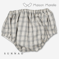 Gallery viewerに画像を読み込む, 【オーダー会/送料無料】<Maison marelle> Bloomer CHAILLOT - grey tartan
