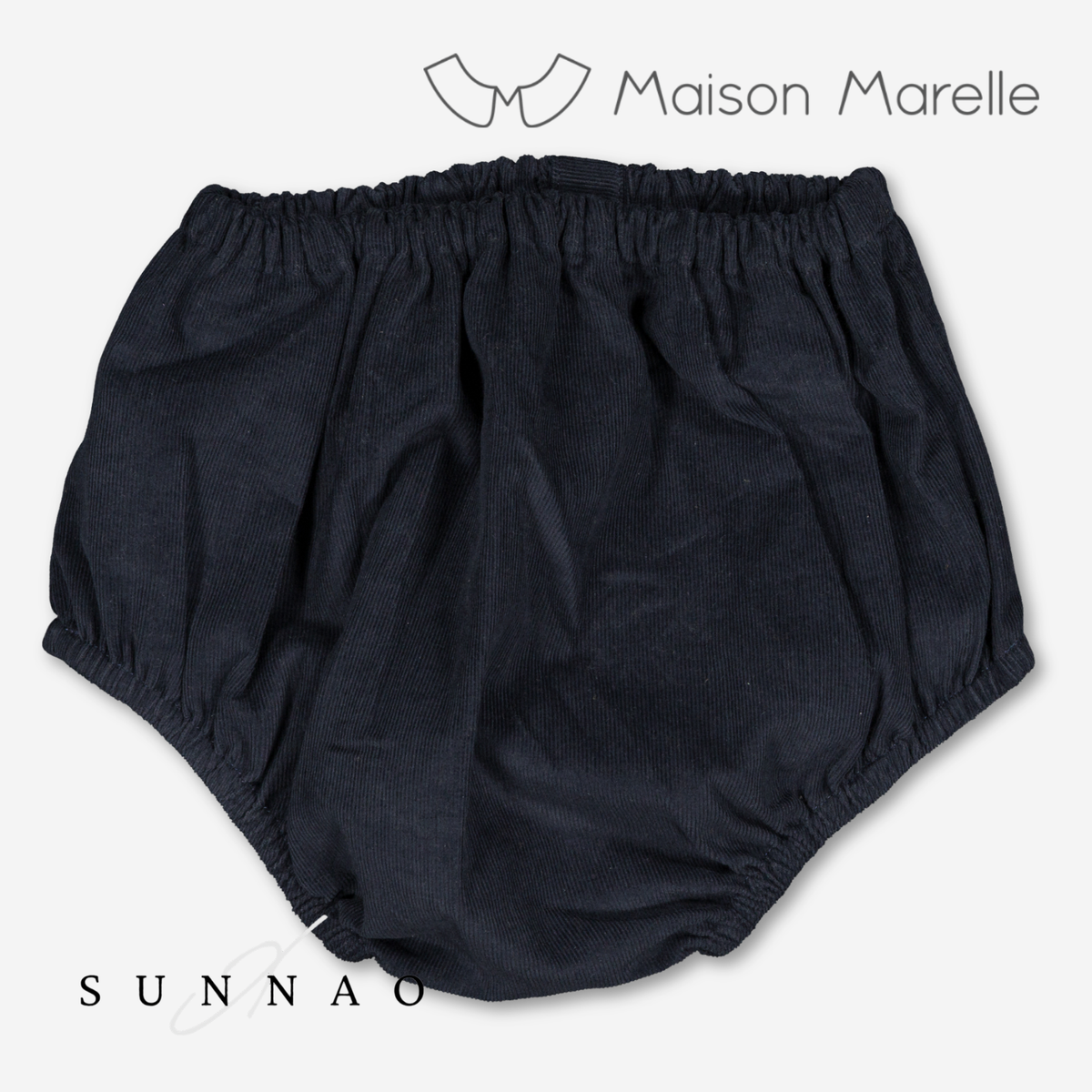 【オーダー会/送料無料】<Maison marelle> Bloomer CHAILLOT - velvet blue
