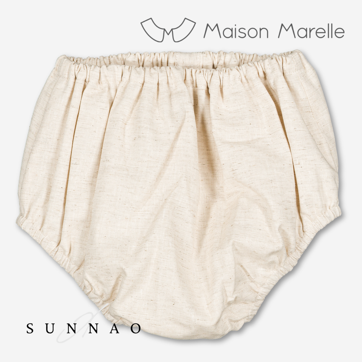 【オーダー会/送料無料】<Maison marelle> Bloomer CHAILLOT - linen beige