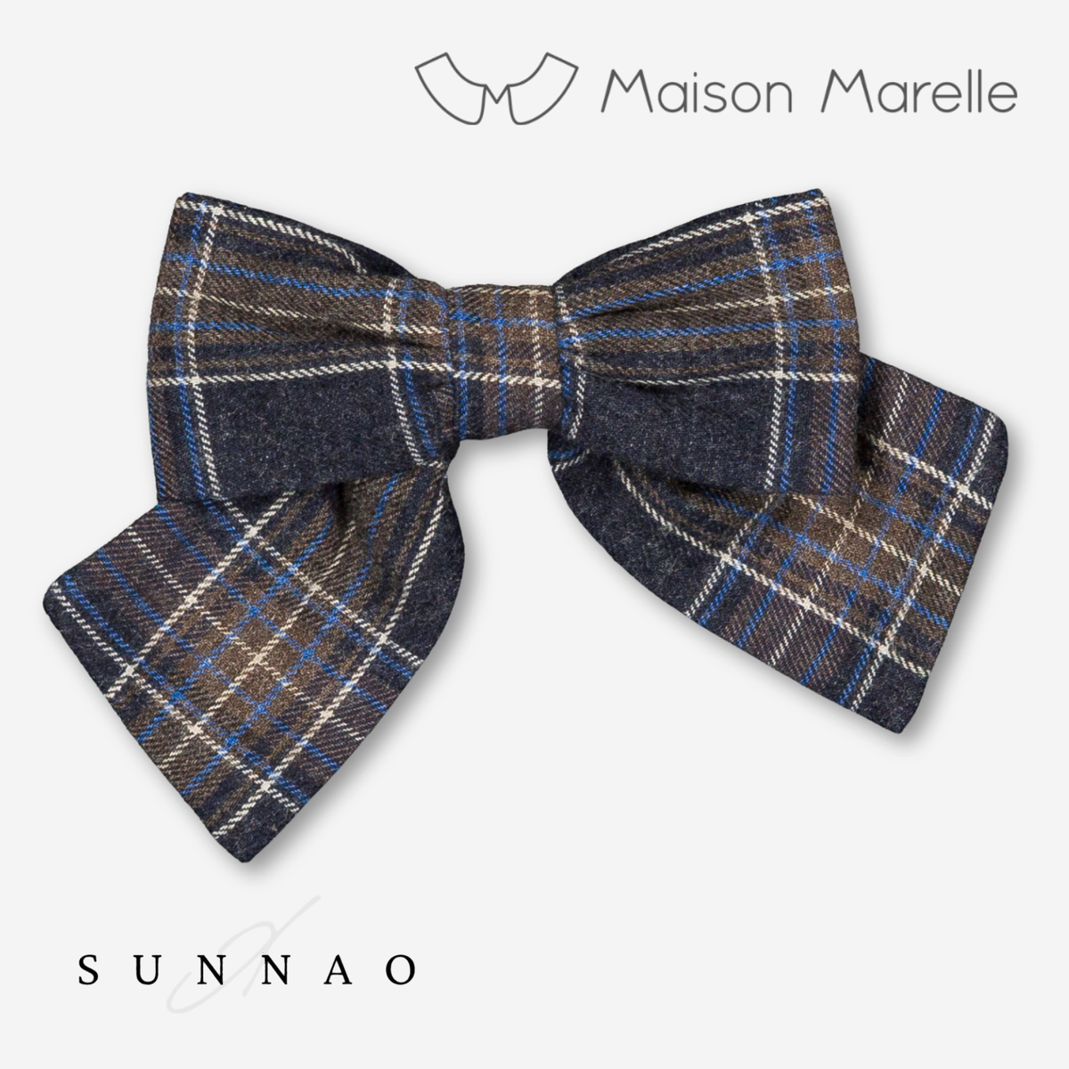 【オーダー会/送料無料】<Maison marelle> HALLES - tartan blue