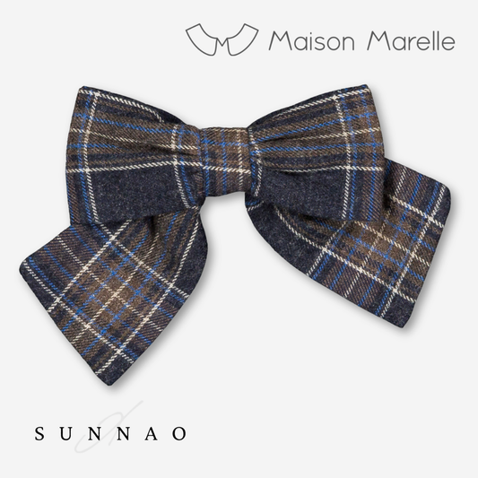 【オーダー会/送料無料】<Maison marelle> HALLES - tartan blue
