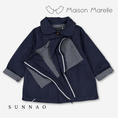 Gallery viewerに画像を読み込む, 【オーダー会/送料無料】<Maison marelle> jacket VOLTAIRE- blue chevron
