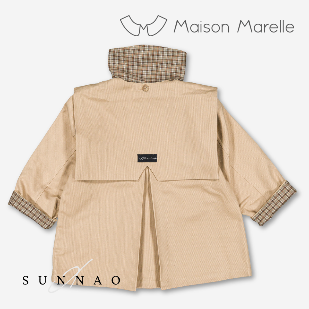 【オーダー会/送料無料】<Maison marelle> jacket VOLTAIRE- light camel