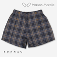 将图像加载到画廊查看器中, 【オーダー会/送料無料】<Maison marelle> Short SEVRES - blue tartan
