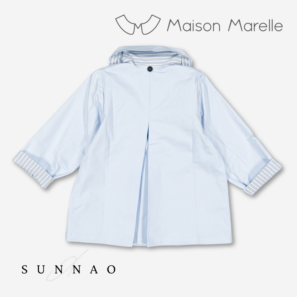 【オーダー会/送料無料】<Maison marelle> Jacket PRONY- blue sky