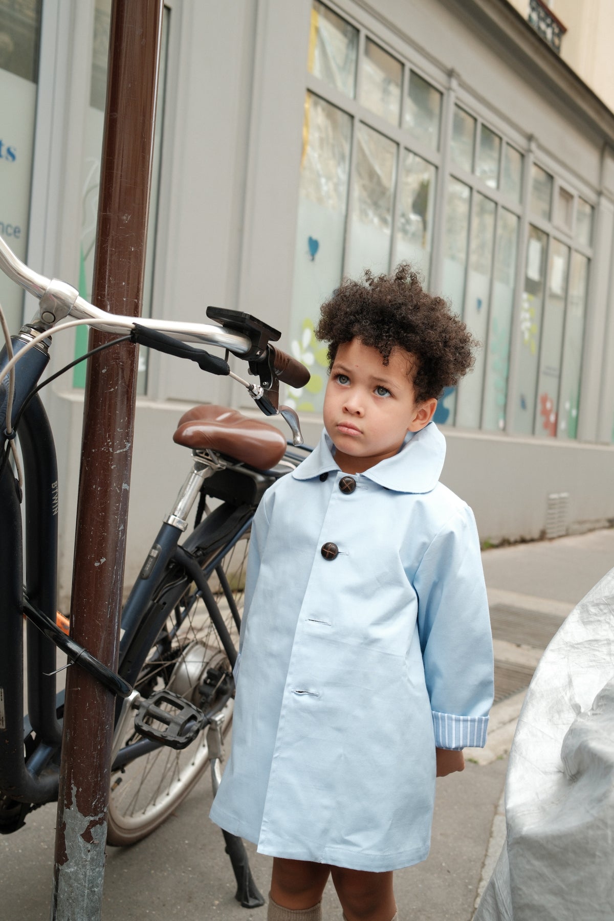 【オーダー会/送料無料】<Maison marelle> Jacket PRONY- blue sky