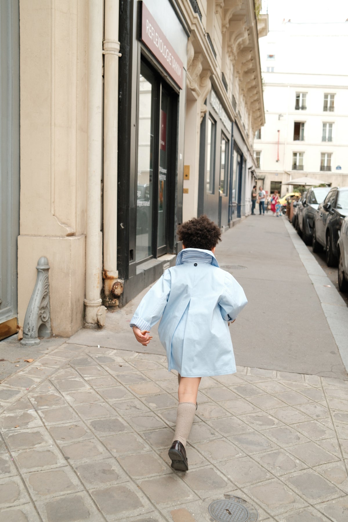 【オーダー会/送料無料】<Maison marelle> Jacket PRONY- blue sky
