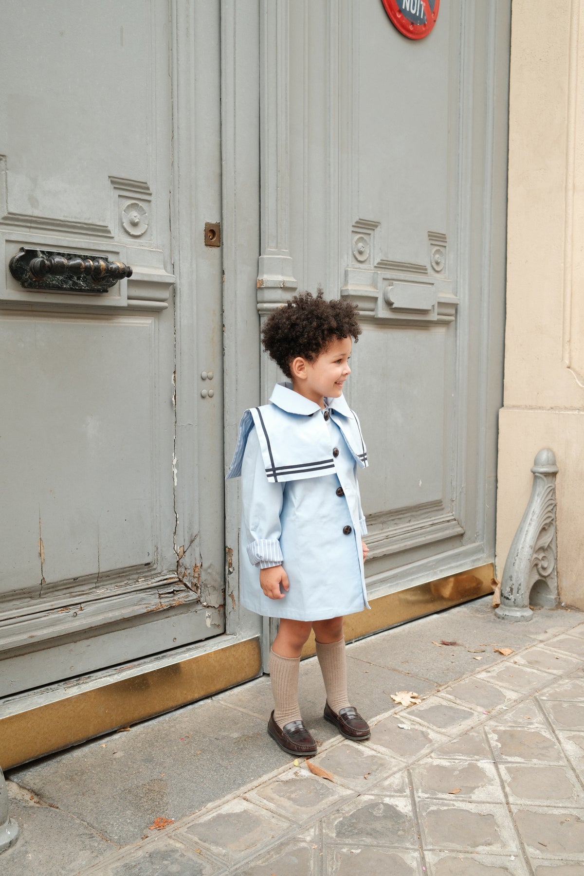 【オーダー会/送料無料】<Maison marelle> Jacket PRONY- blue sky