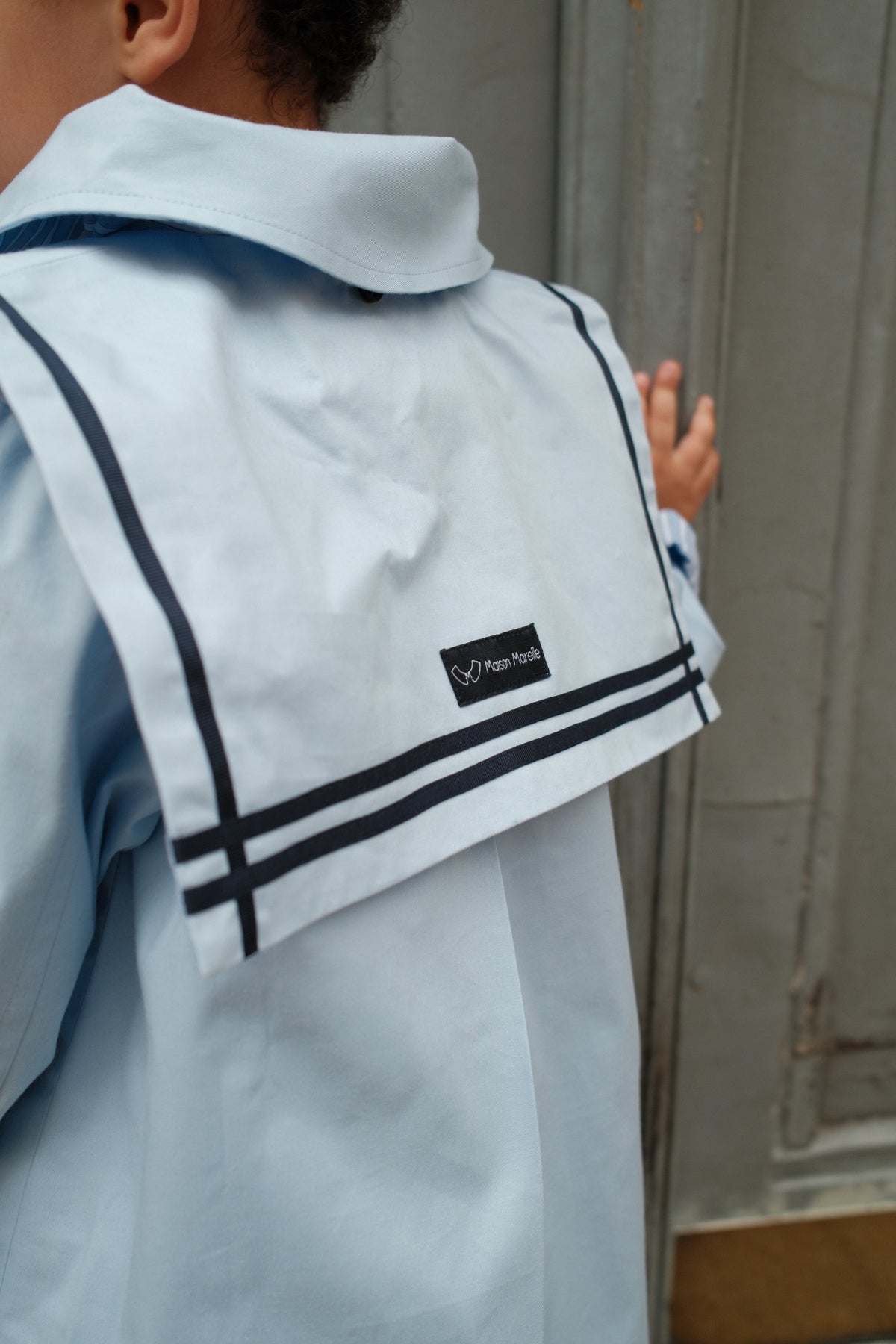 【オーダー会/送料無料】<Maison marelle> Jacket PRONY- blue sky