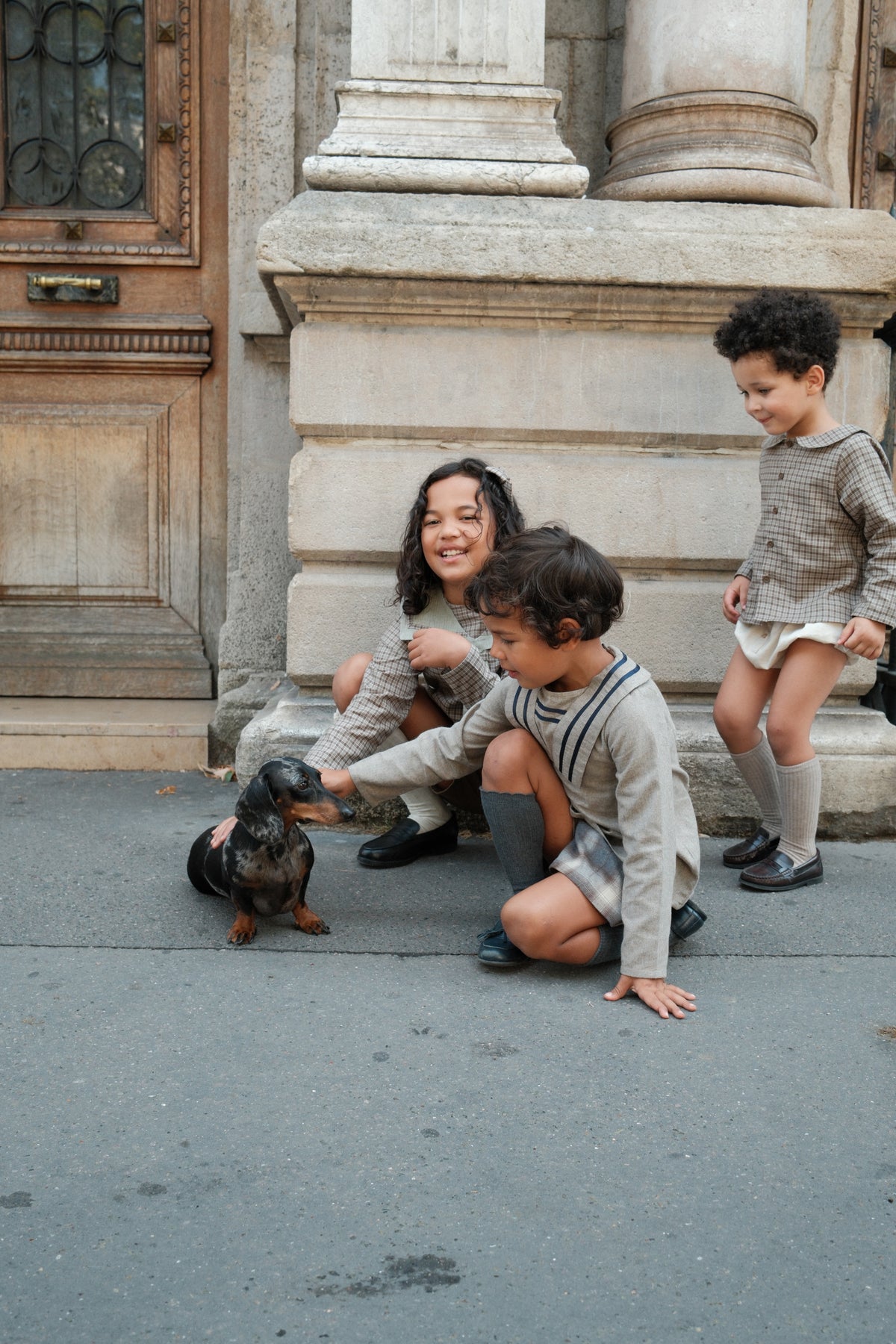 【オーダー会/送料無料】<Maison marelle> Blouse SEINE - heathered oatmeal