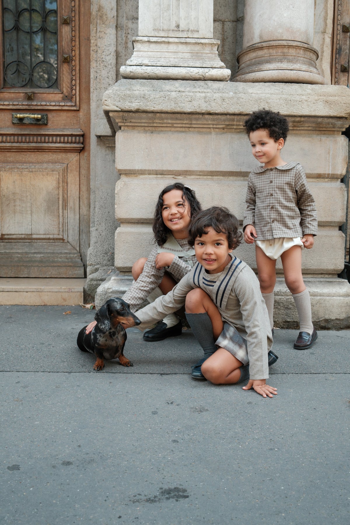 【オーダー会/送料無料】<Maison marelle> Blouse SEINE - heathered oatmeal