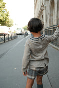 Gallery viewerに画像を読み込む, 【オーダー会/送料無料】<Maison marelle> Short SEVRES - brown&beige tartan
