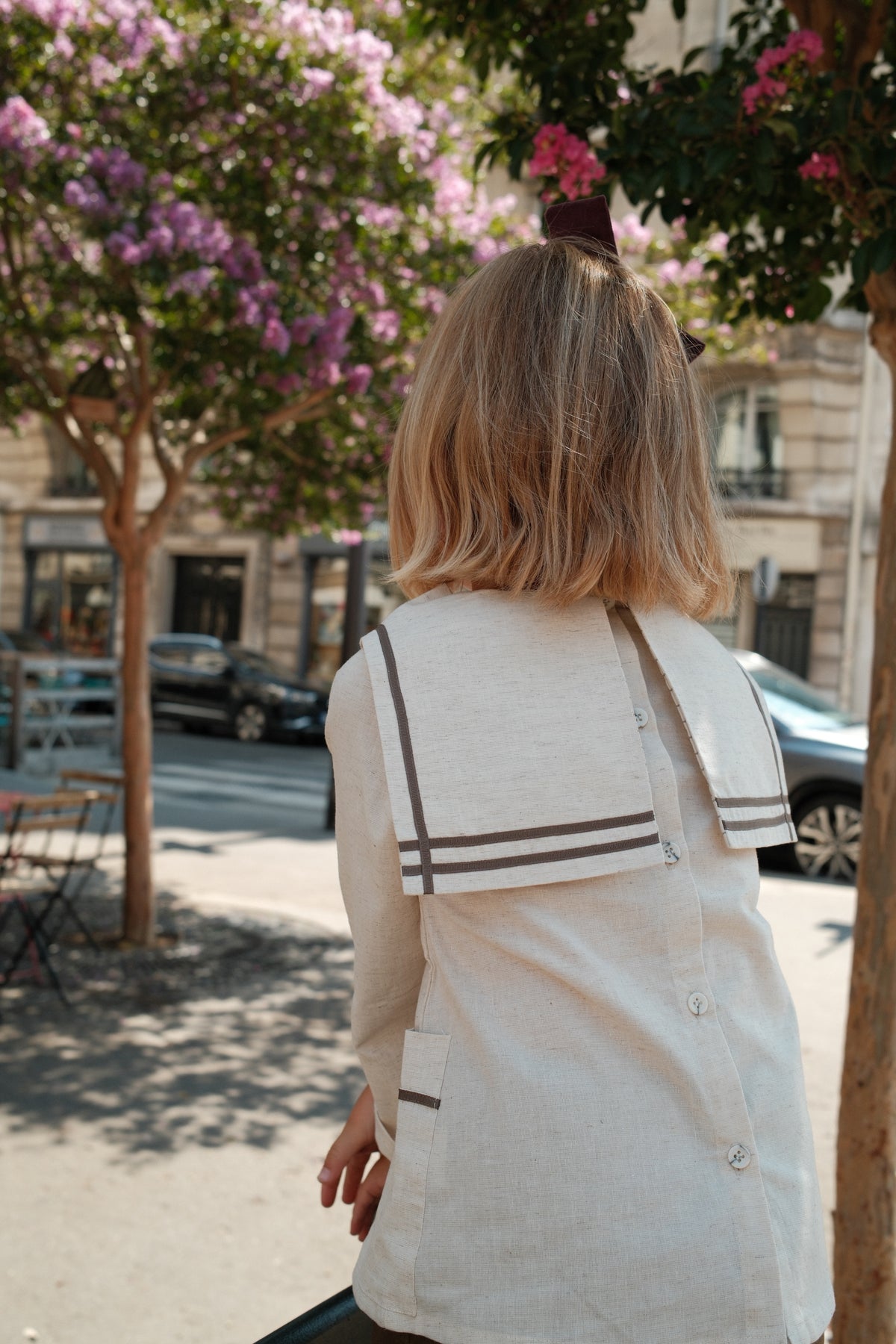 【オーダー会/送料無料】<Maison marelle> Blouse VANEAU - beige linen