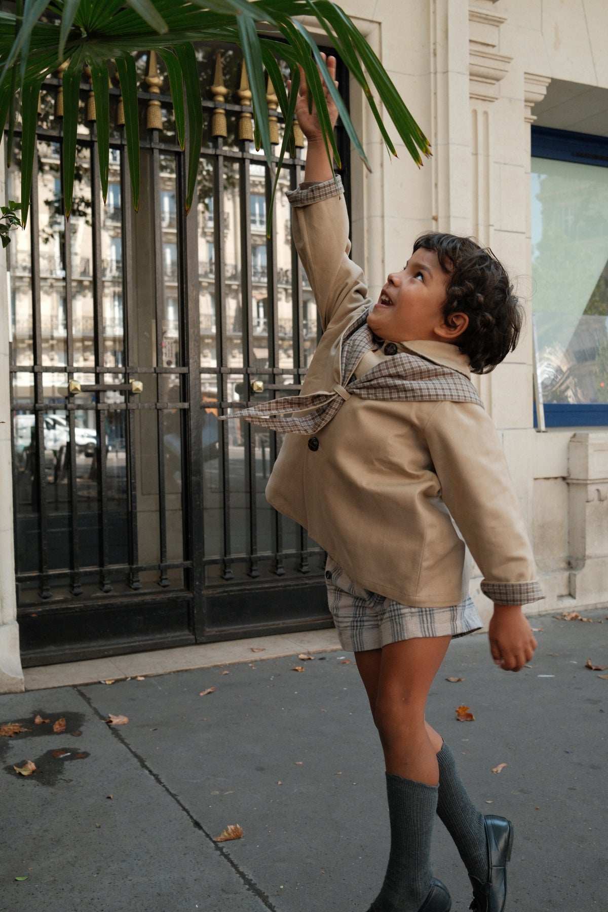【オーダー会/送料無料】<Maison marelle> jacket VOLTAIRE- light camel