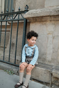 Load image into Gallery viewer, 【オーダー会/送料無料】<Maison marelle> Shirt MONCEAU - heathered blue
