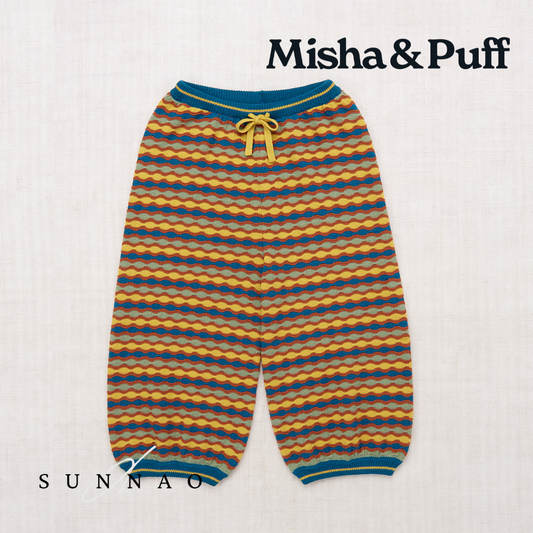 <Misha&Puff>Merengue Yves Jogger - Prussian Blue（2-6Y）-Misha＆Puff-SUNNAO