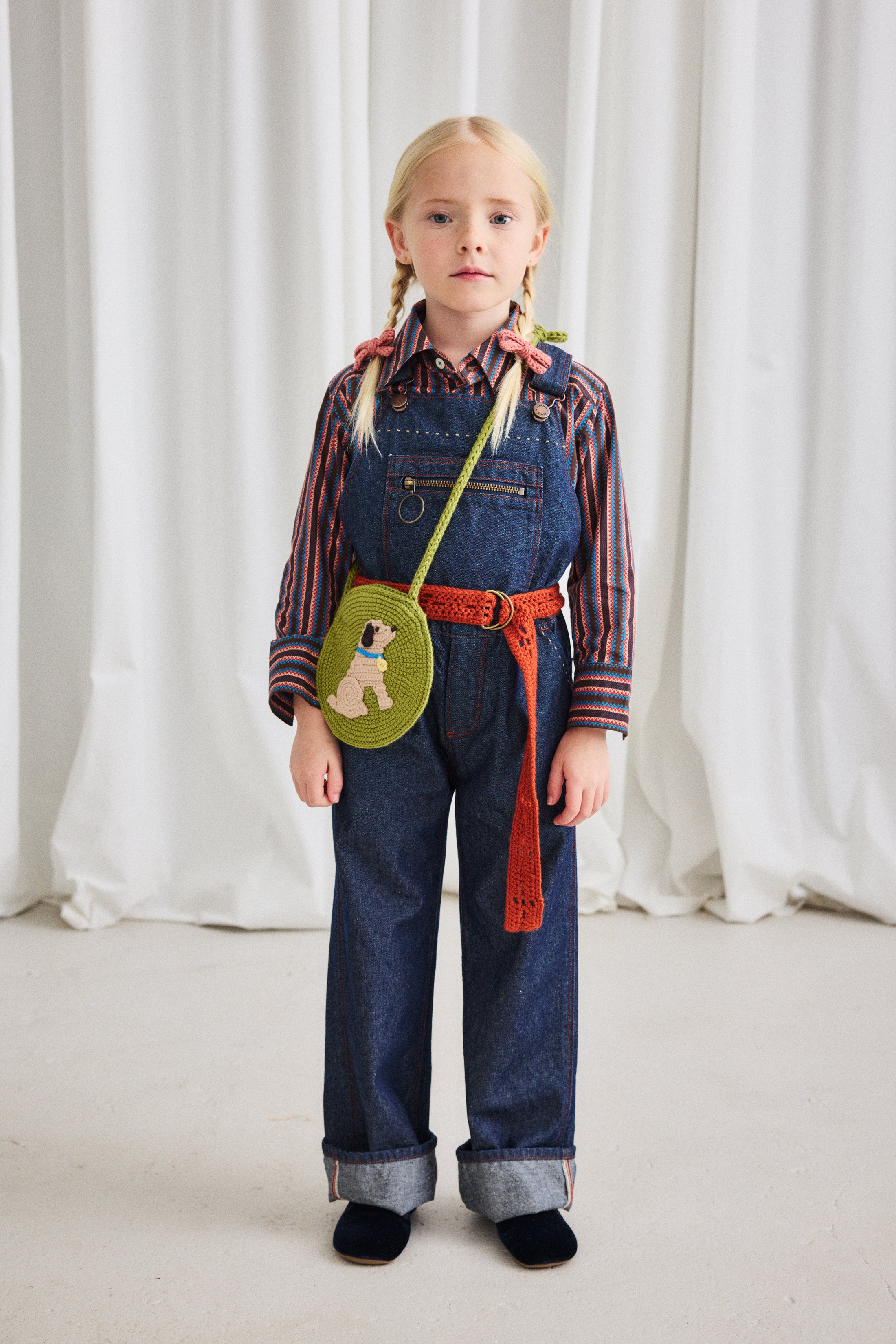 <Misha&Puff> Crochet Belt - Chili Spice