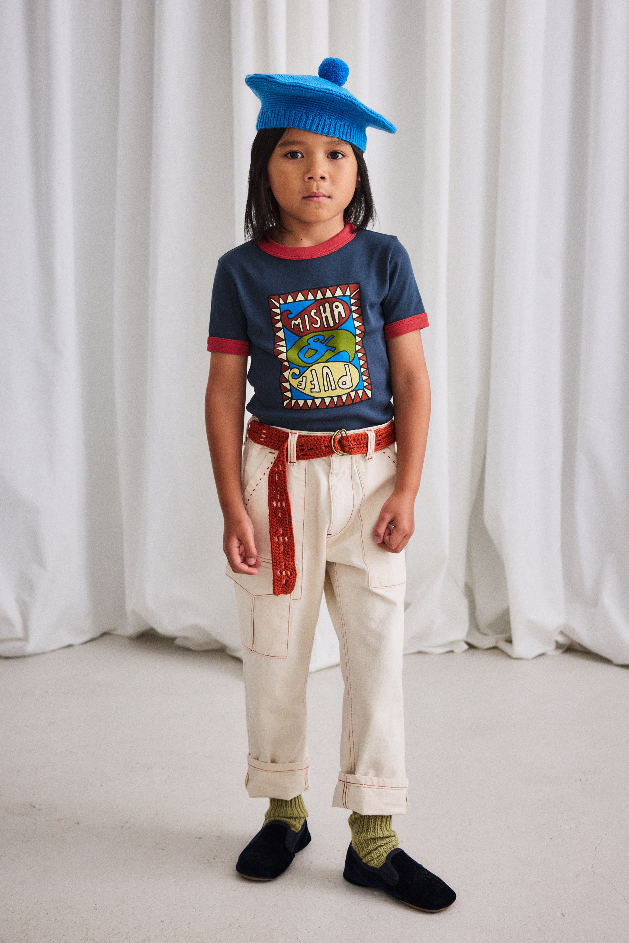 <Misha&Puff> Crochet Belt - Chili Spice