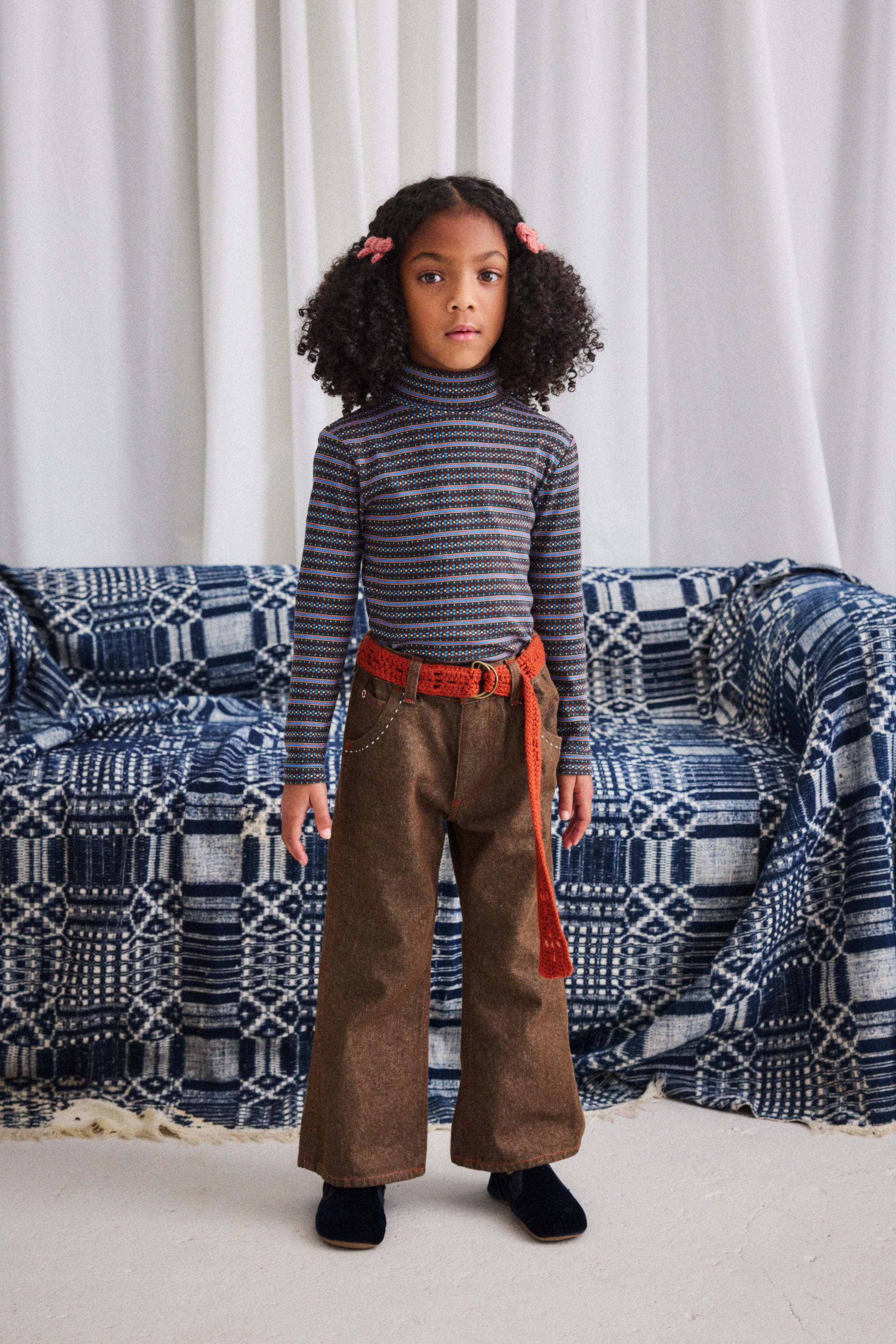 <Misha&Puff> Crochet Belt - Chili Spice