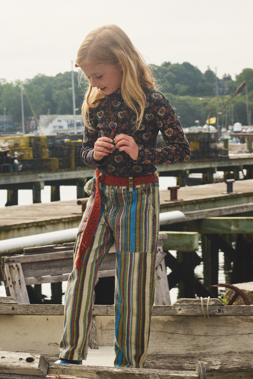 <Misha&Puff> Crochet Belt - Chili Spice