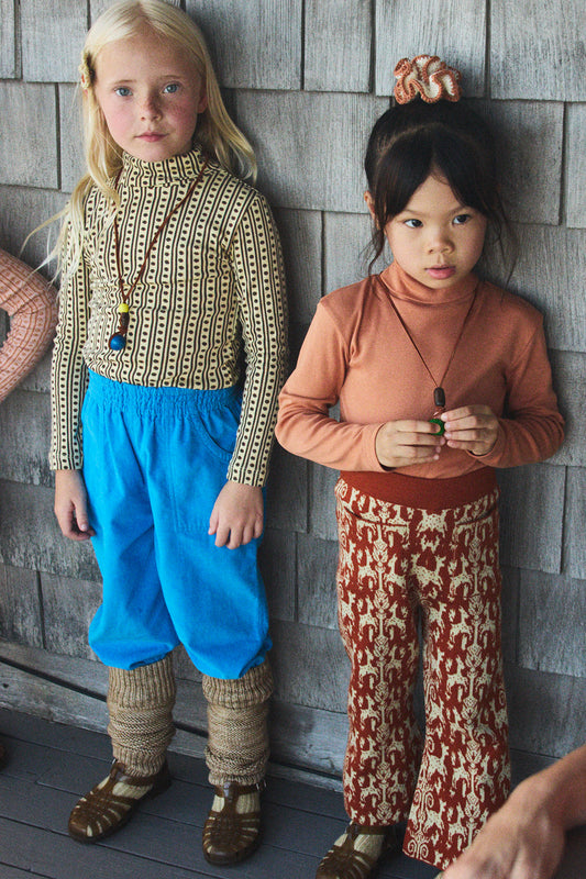 <Misha&Puff> Turtleneck - Raffia Little House Floral  Drop2