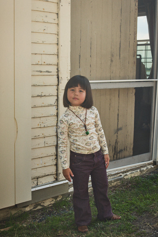 <Misha&Puff> Turtleneck - Sugar Calico Hearts