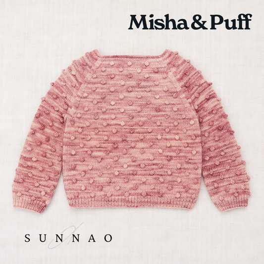 <Misha&Puff> Original Popcorn Sweater - Prairie Rose
