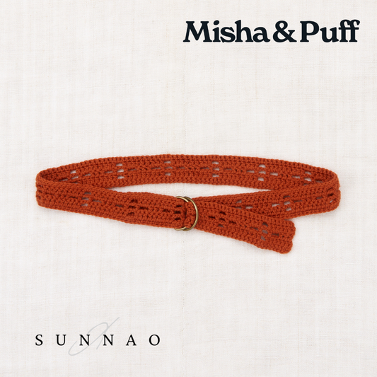 <Misha&Puff> Crochet Belt - Chili Spice