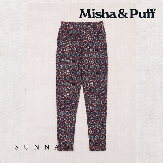 <Misha&Puff> Legging - Madder Root Folk Tile 25Winter
