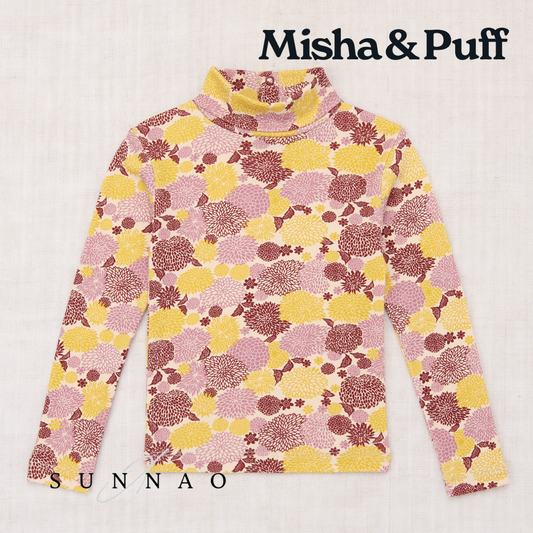 <Misha&Puff> Turtleneck - String / Antique Rose Chrysanthemum 25Winter