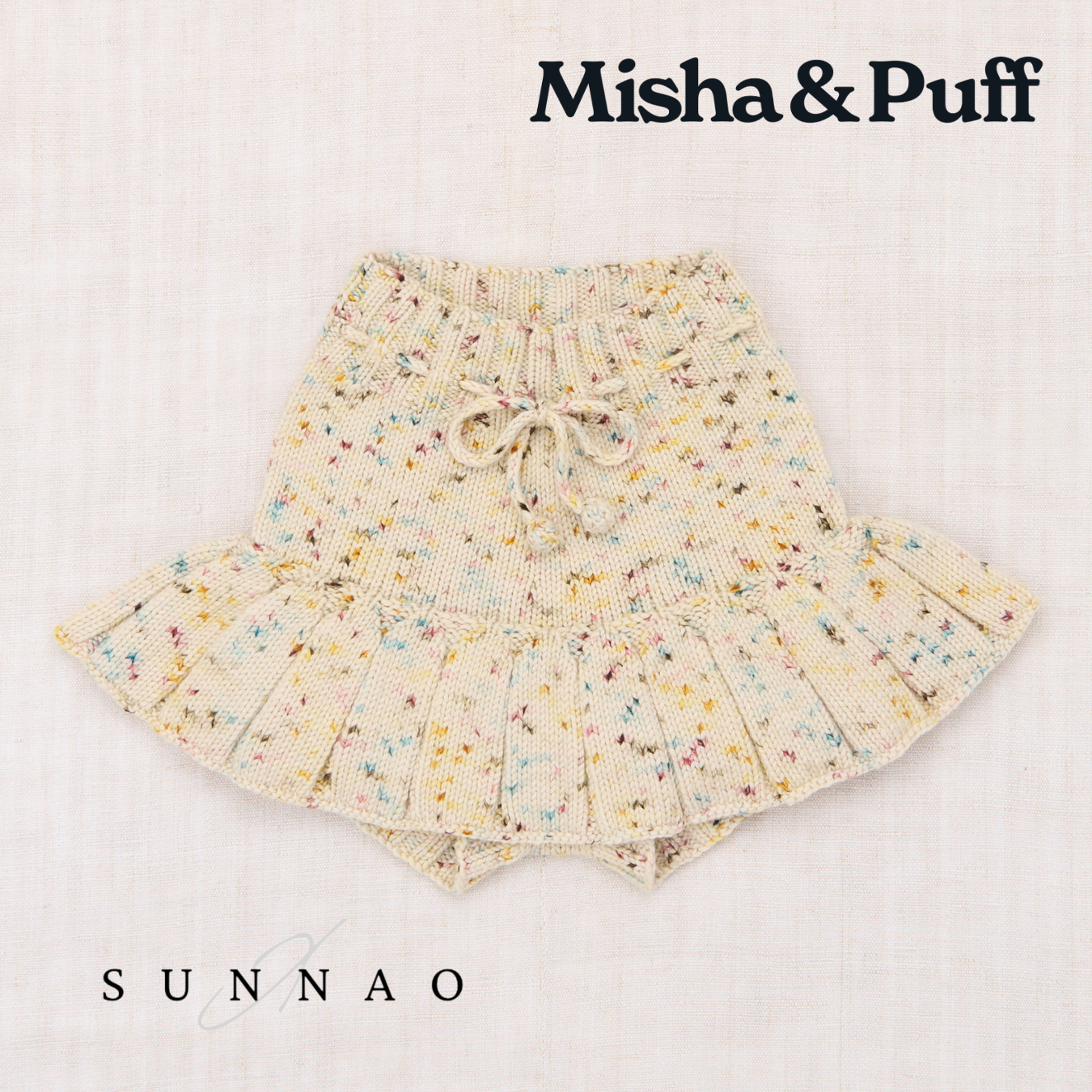 <Misha&Puff> Skating Pond Skirt - Snowglobe Confetti