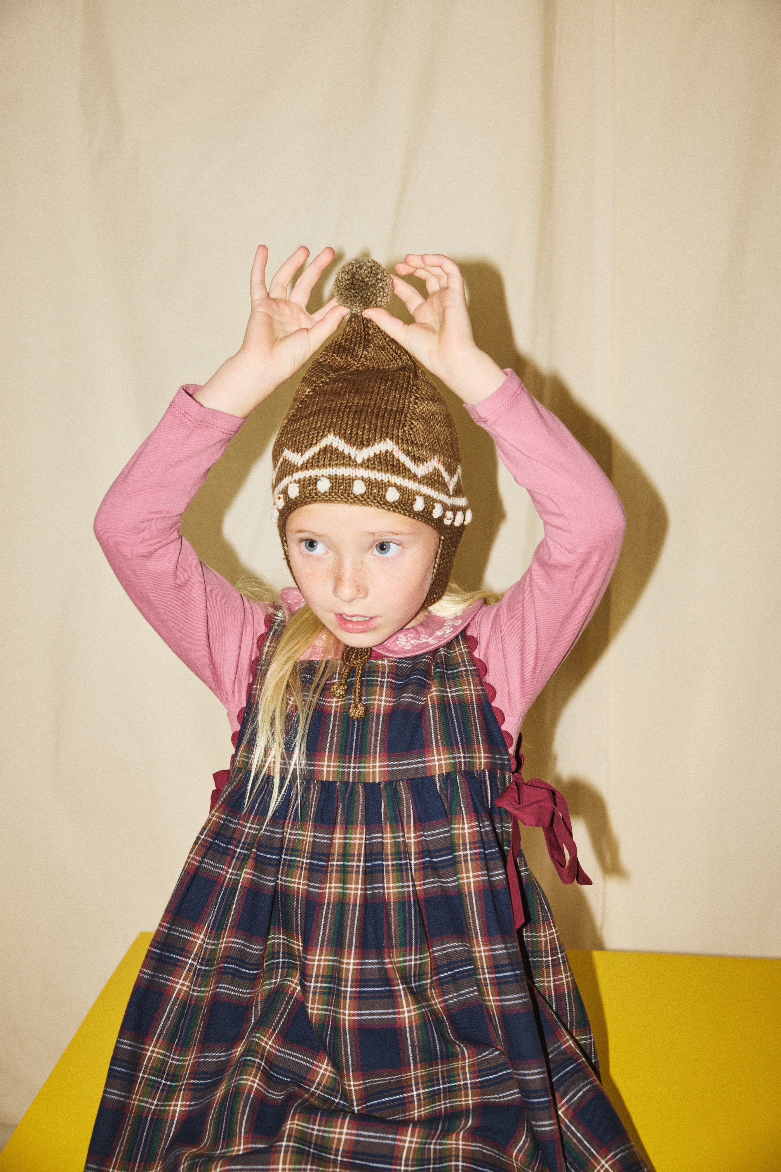 帽子 misha&puff zigzag pointy peak hat 2-4y 帽子 misha&puff zigzag pointy peak hat 2-4y 帽子 misha&puff zigzag