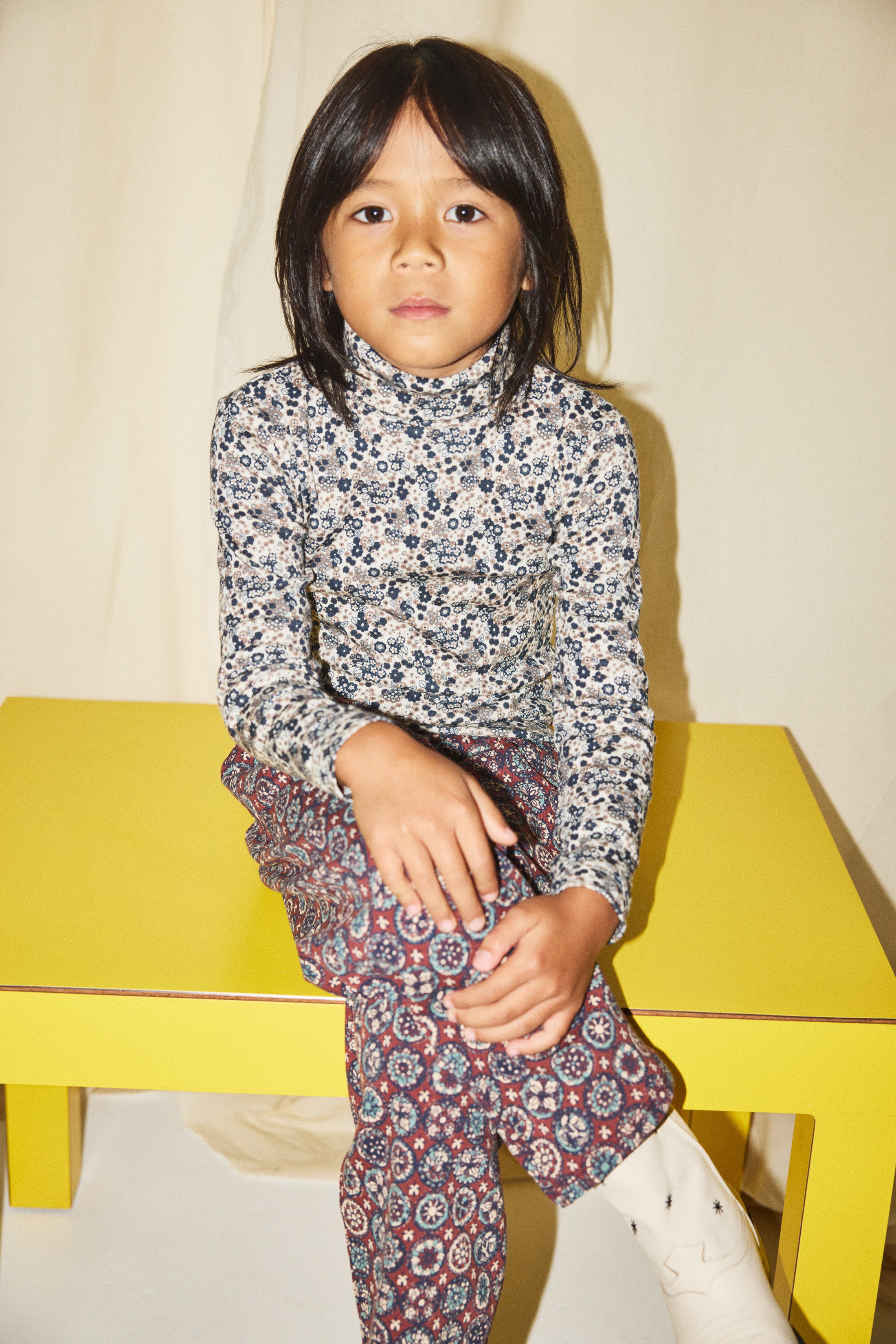 <Misha&Puff> Camp Pant - Madder Root Folk Tile 25Winter