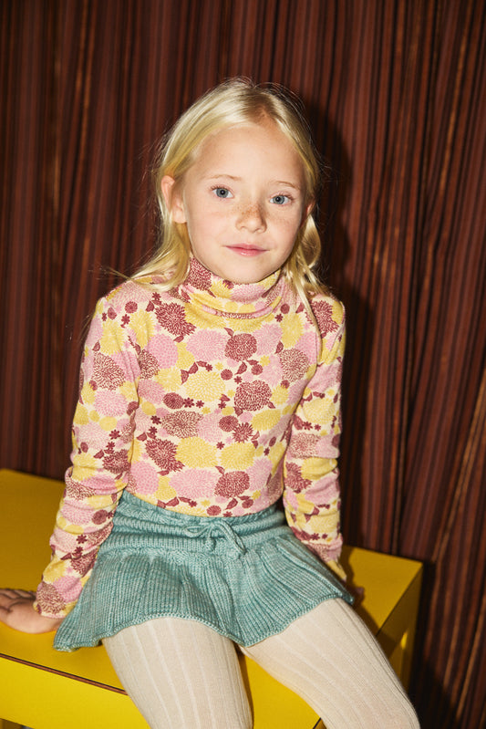 <Misha&Puff> Turtleneck - String / Antique Rose Chrysanthemum 25Winter　