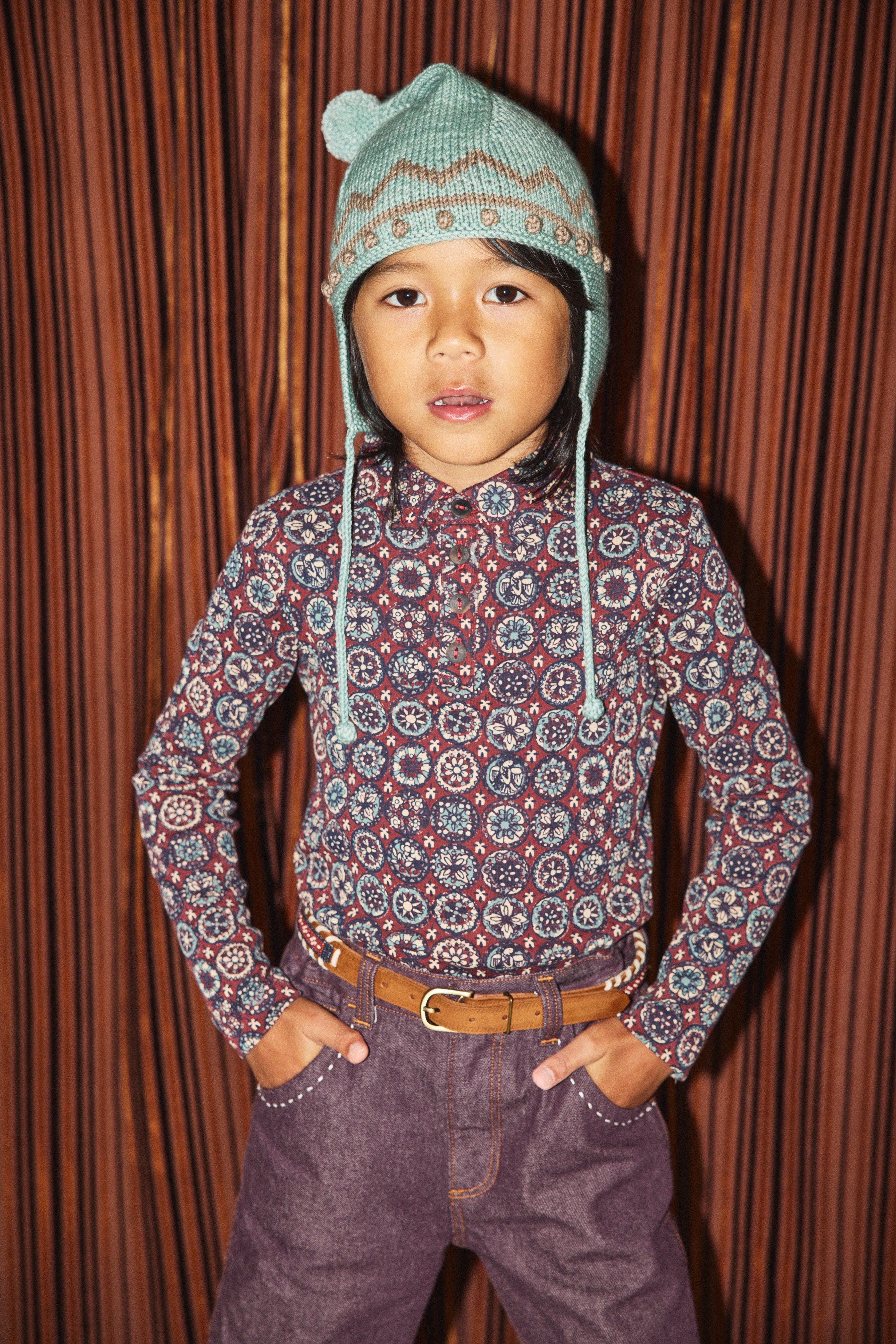 k*a様 Misha & Puff▪️zigzag pointy peak ha Misha & Puff Zig Zag Pointy Peak Hat - Nutshell