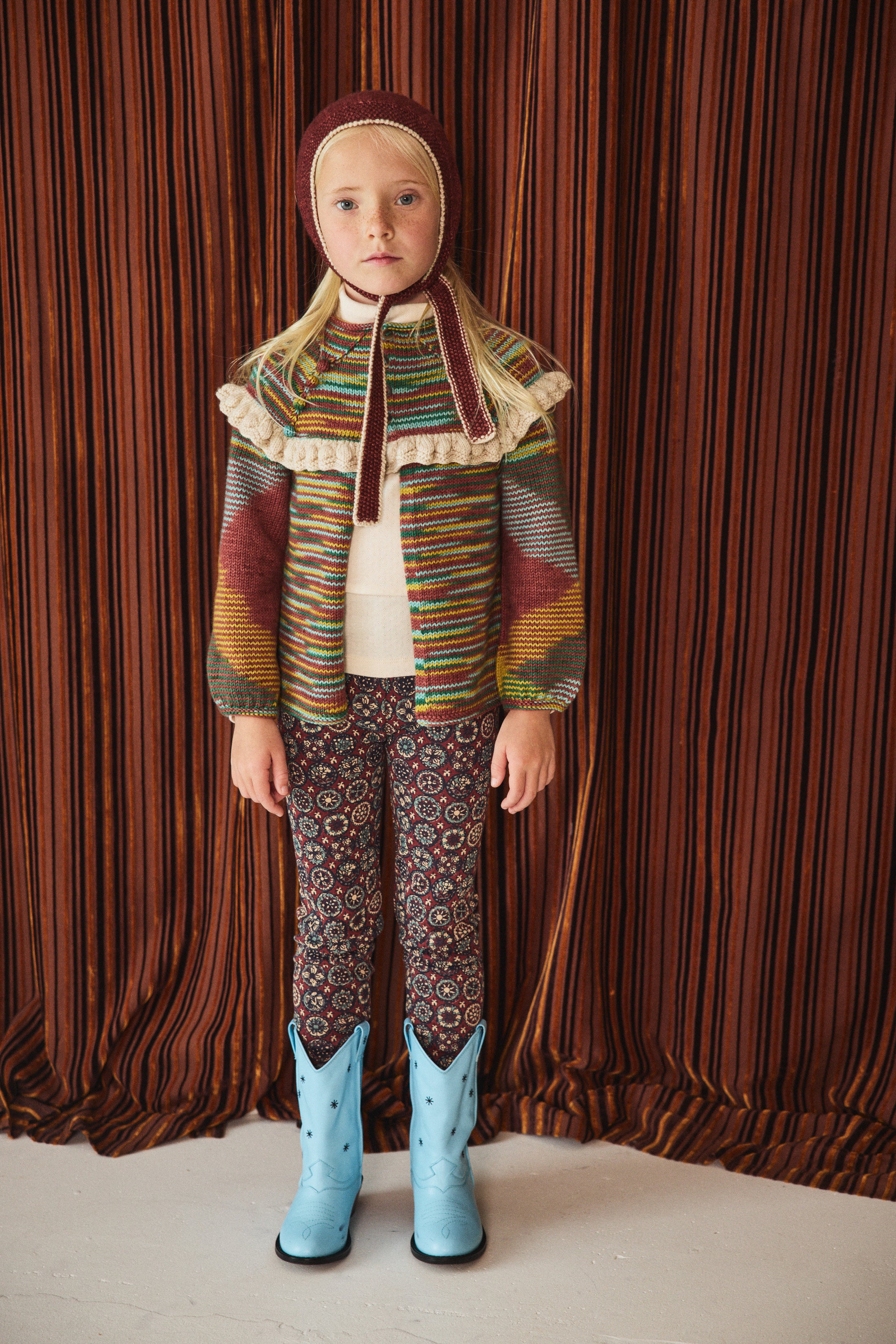 <Misha&Puff> Legging - Madder Root Folk Tile 25Winter